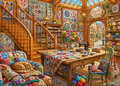Cat Sleep Fabric House Jigsaw Puzzle 1000 Pieces