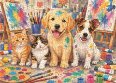 Pet Painters Jigsaw Puzzle 1000 Piece