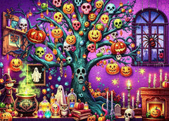 Halloween Spooky Treehouse Jigsaw Puzzle 1000 Pieces