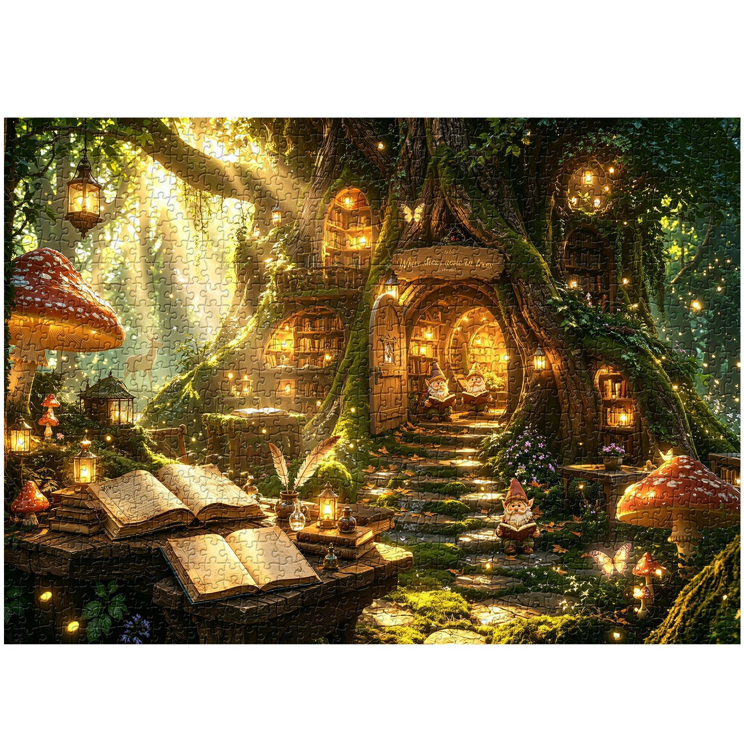 Where Stories Grow Jigsaw Puzzle 1000 Pieces