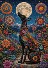Moon Hound Jigsaw Puzzle 1000 Piece