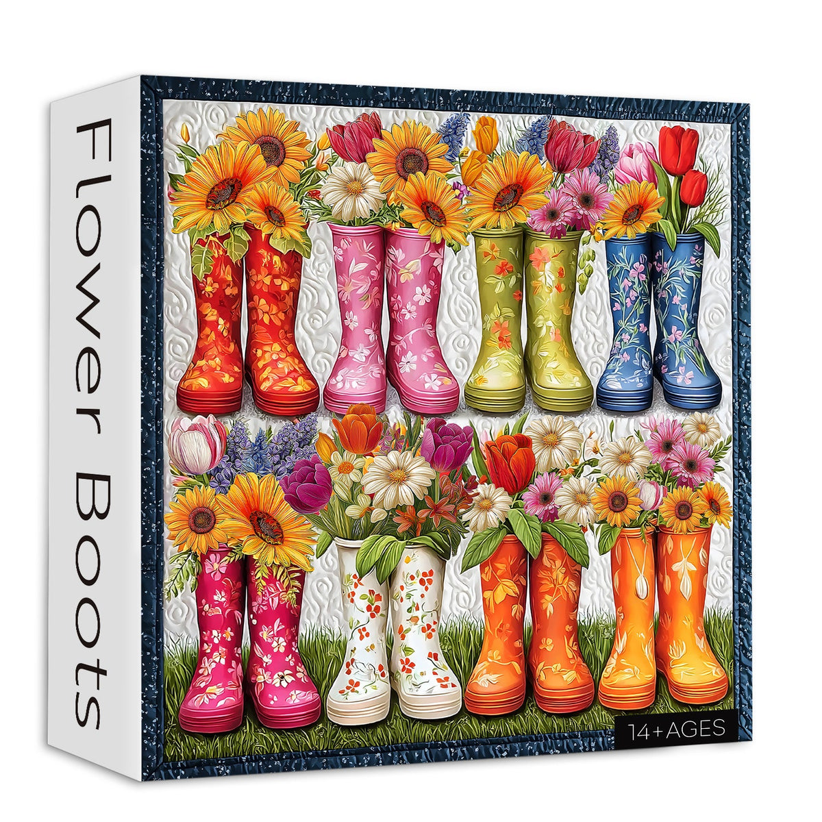Flower Boots Jigsaw Puzzle 1000 Piece