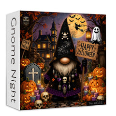 Gnome Night Jigsaw Puzzle 1000 Pieces