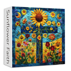 Sunflower Faith Jigsaw Puzzle 1000 Piece