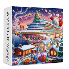 Santa’s Gift Voyage Jigsaw Puzzle 1000 Pieces