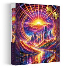 Rainbow Valley Jigsaw Puzzle 1000 Piece