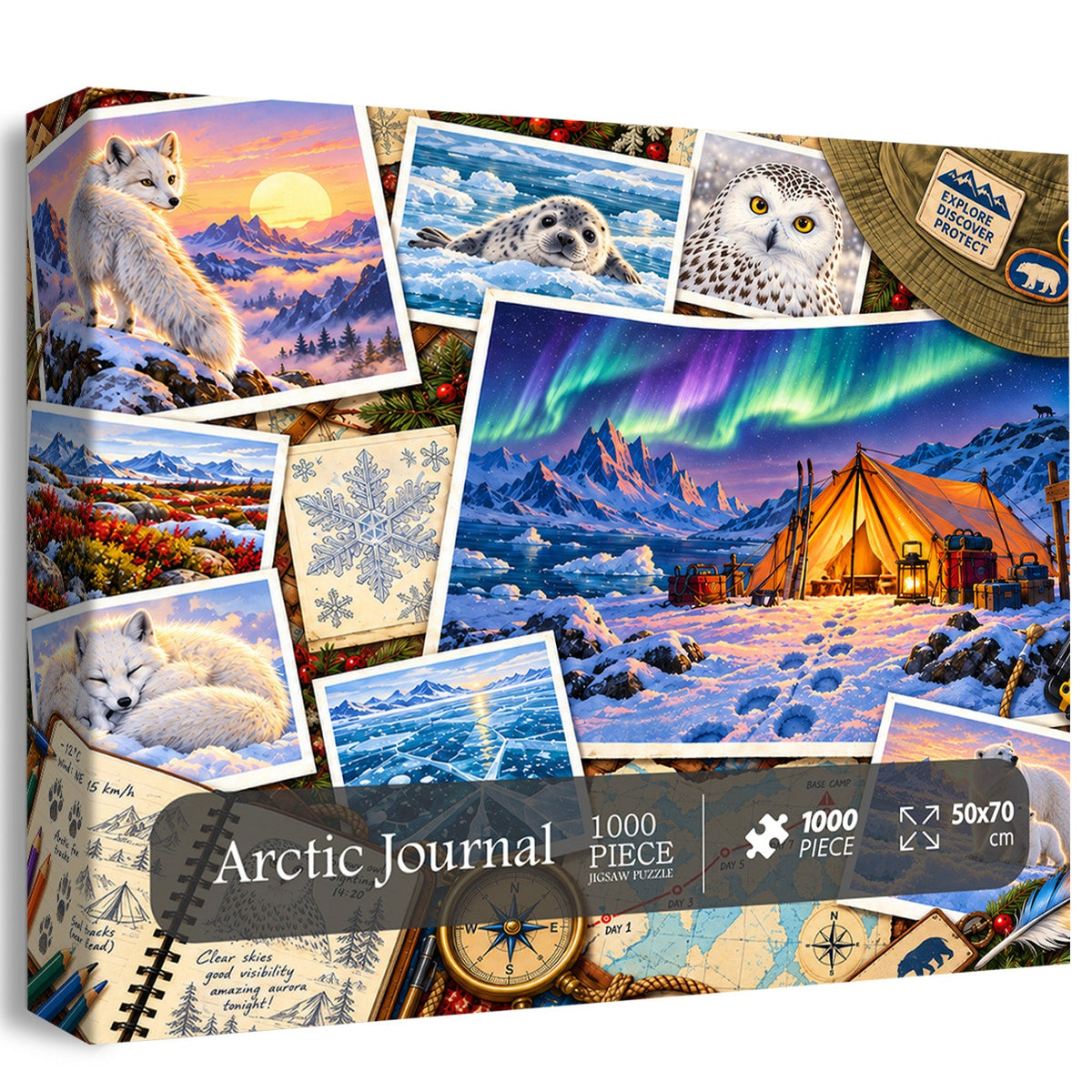 Arctic Journal Jigsaw Puzzle 1000 Piece