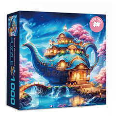 Teapot Wonderland Jigsaw Puzzle 1000 Pieces