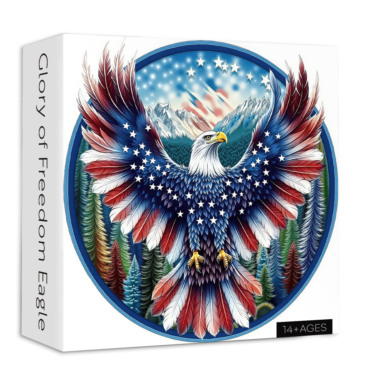 Glory of Freedom Eagle Jigsaw Puzzle 1000 Pieces