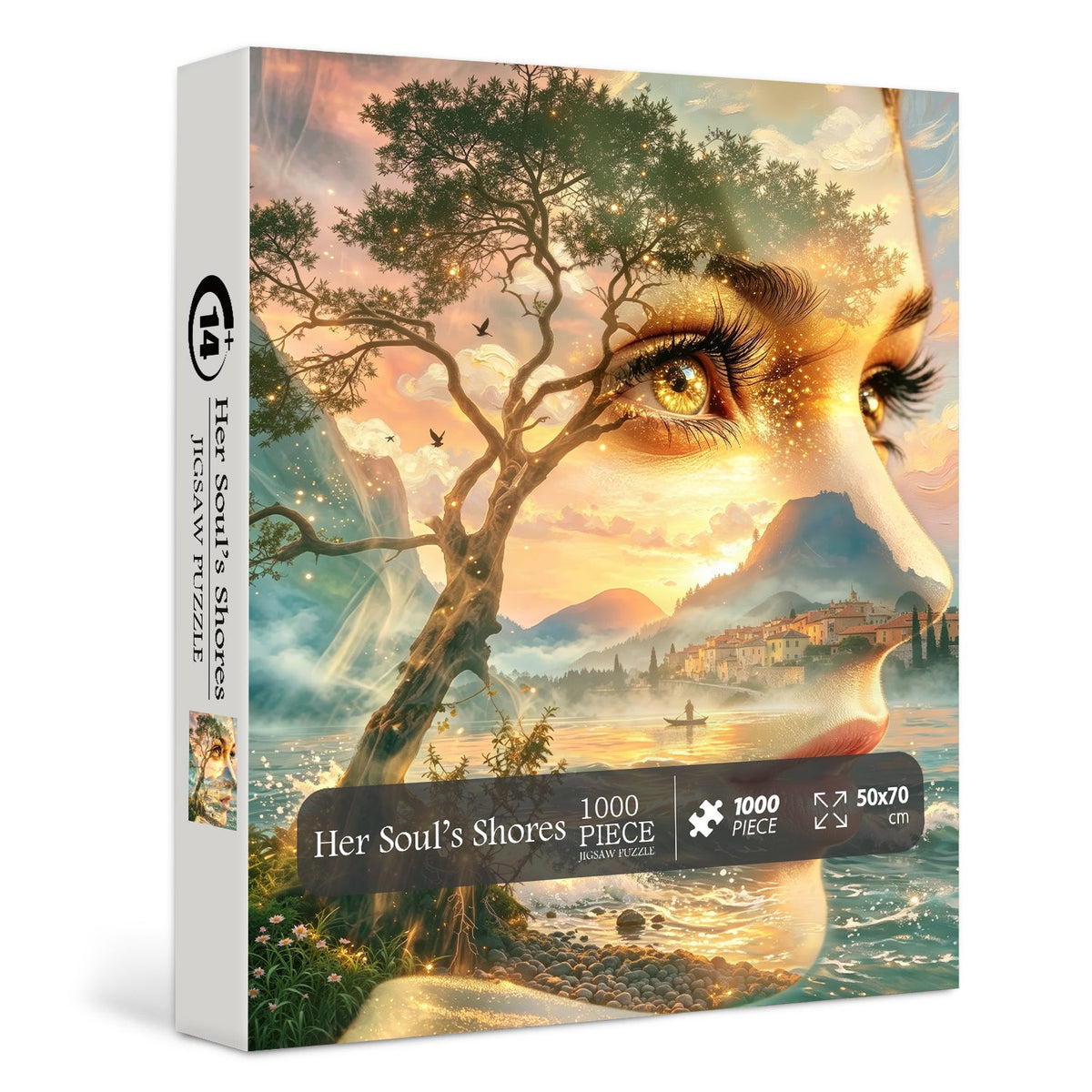 Her Soul’s Shores Jigsaw Puzzle 1000 Pieces