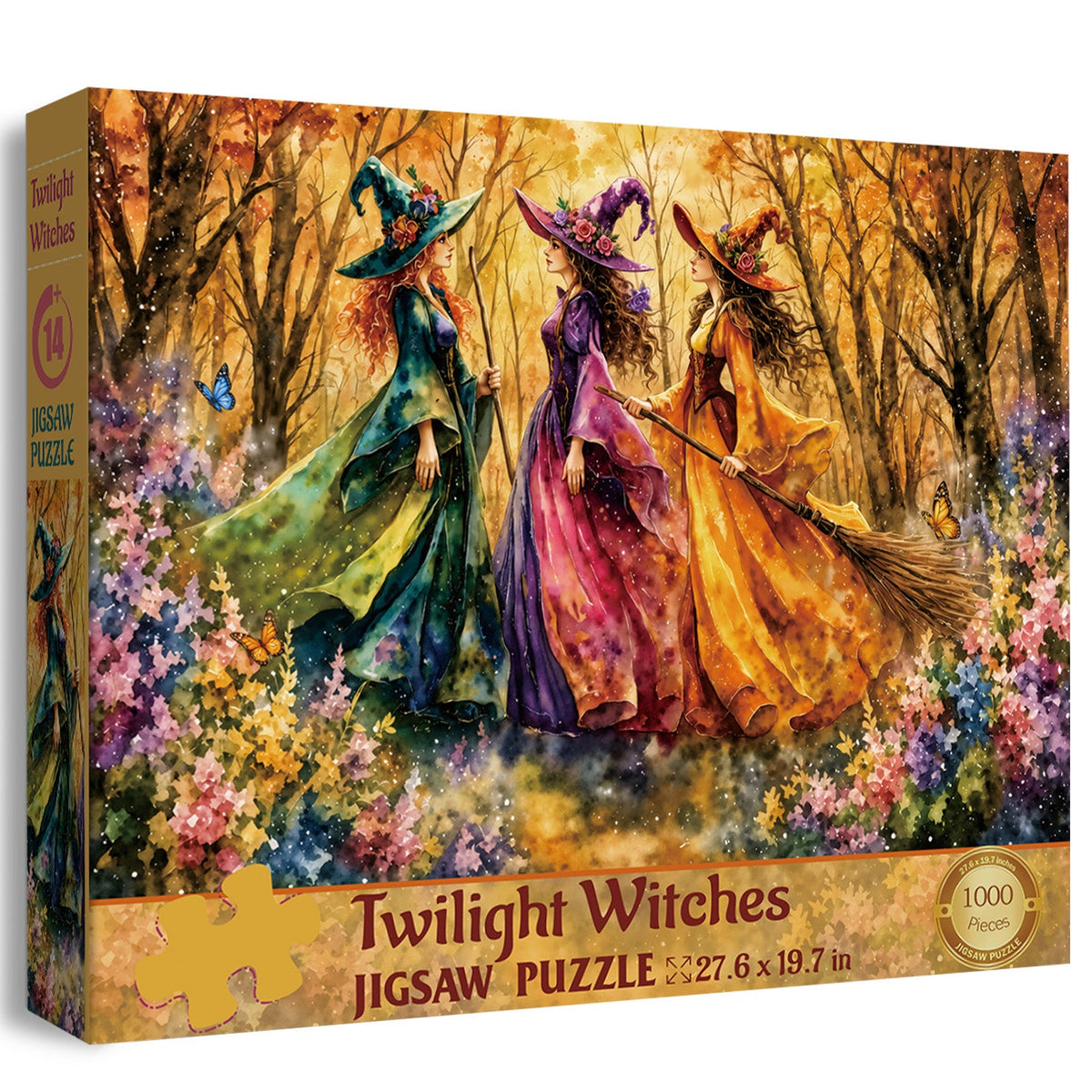 Twilight Witches Jigsaw Puzzle 1000 Pieces