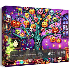 Halloween Spooky Treehouse Jigsaw Puzzle 1000 Pieces