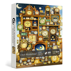Clock Wonderland Jigsaw Puzzle 1000 Piece