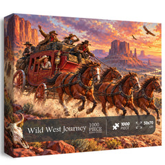 Wild West Journey Jigsaw Puzzle 1000 Piece