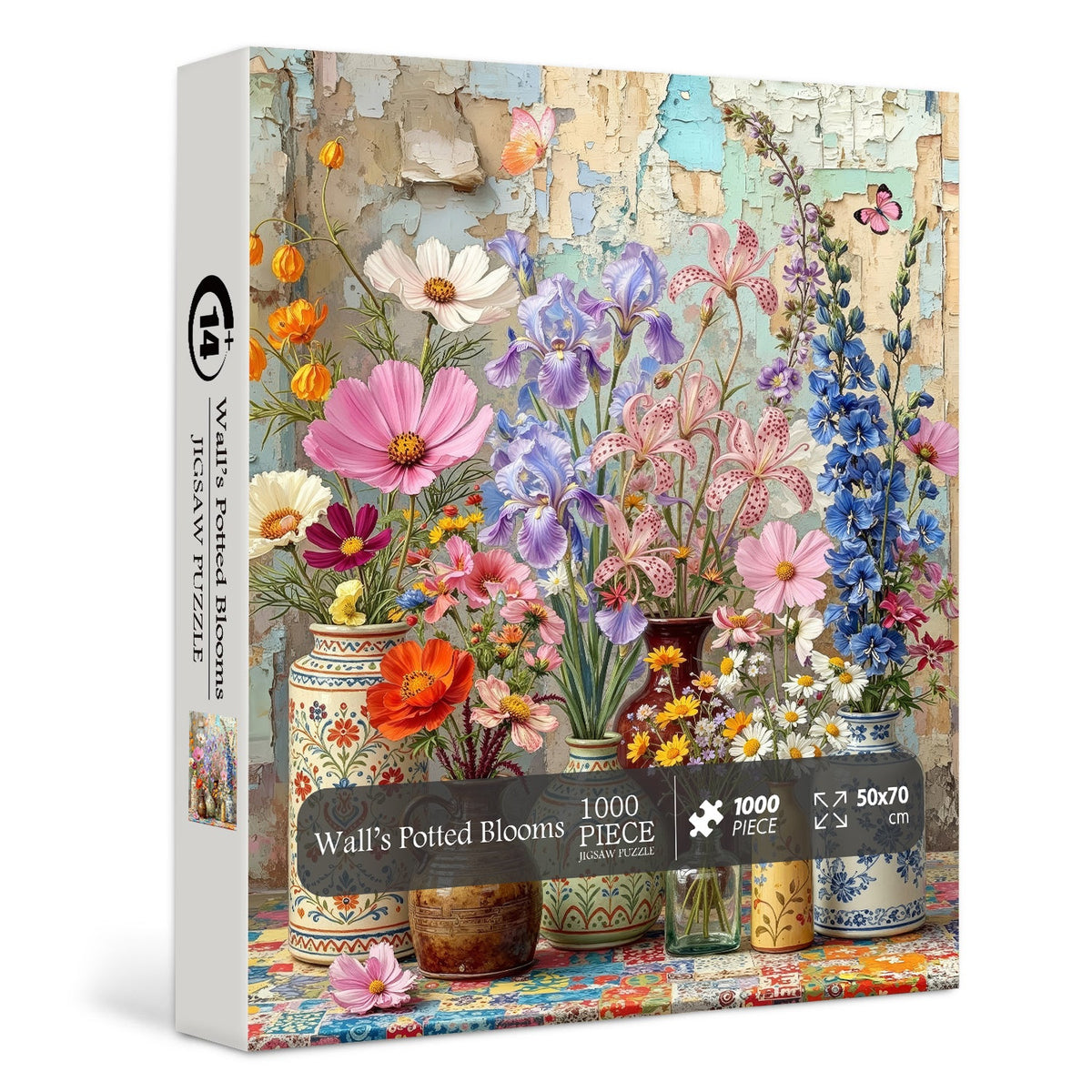 Wall’s Potted Blooms Jigsaw Puzzle 1000 Piece