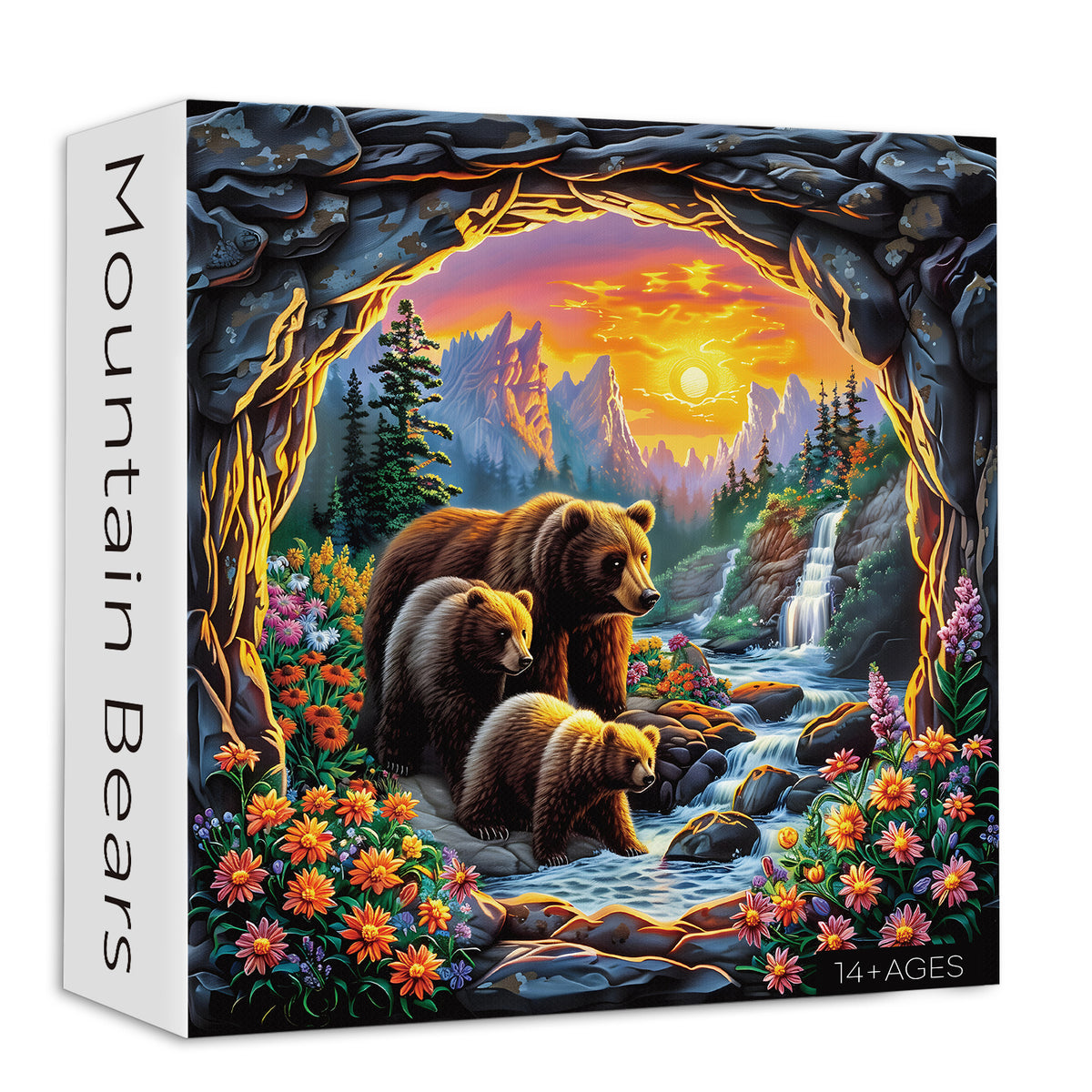 Mountain Bears Jigsaw Puzzle 1000 Pieces