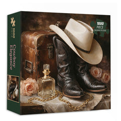 Cowboy Elegance Jigsaw Puzzle 1000 Pieces