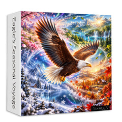 Eagle’s Seasonal Voyage Jigsaw Puzzle 1000 Piece