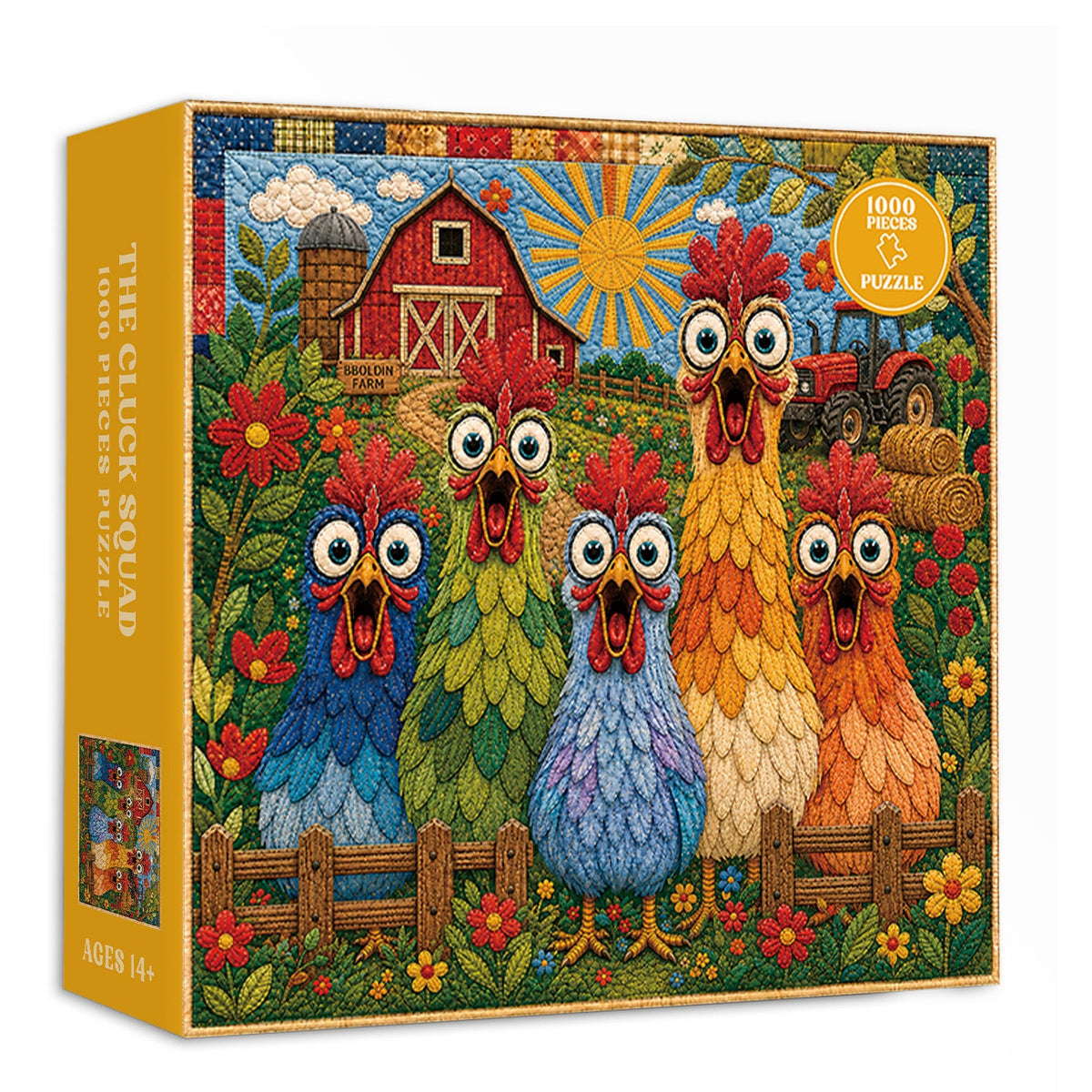 The Cluck Squad Jigsaw Puzzle 1000 Pieces