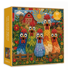 The Cluck Squad Jigsaw Puzzle 1000 Pieces