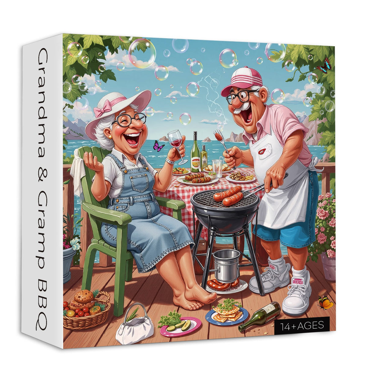 Grandma & Gramp BBQ Jigsaw Puzzle 1000 Piece