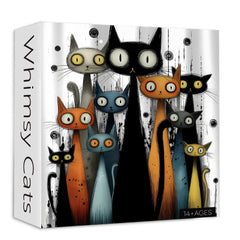 Whimsy Cats Jigsaw Puzzle 1000 Pieces