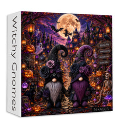 Witchy Gnomes Jigsaw Puzzle 1000 Pieces