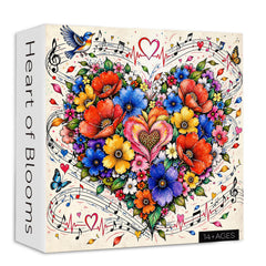 Heart of Blooms Jigsaw Puzzle 1000 Pieces