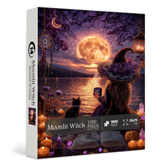 Moonlit Witch Jigsaw Puzzle 1000 Pieces