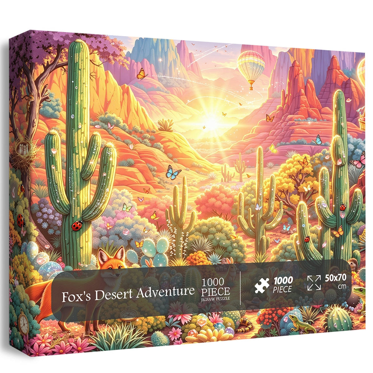 Fox's Desert Adventure  Jigsaw Puzzle 1000 Piece