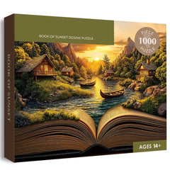 Book of Sunset Jigsaw Puzzle 1000 Piece