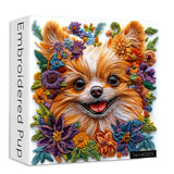 Embroidered Pup Jigsaw Puzzles 1000 Piece