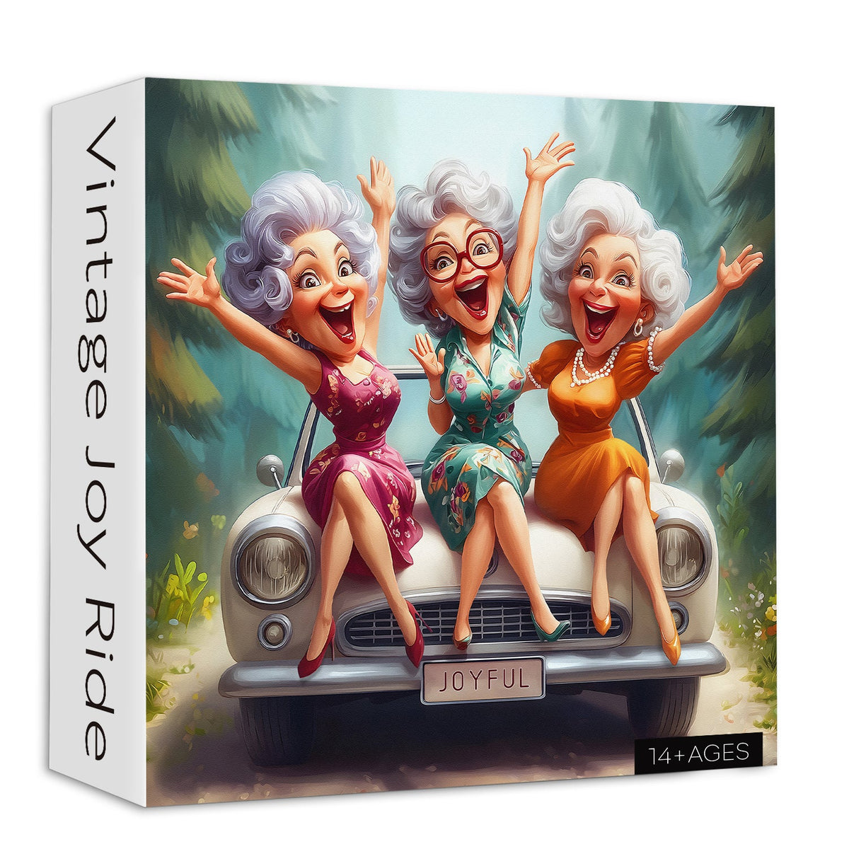 Vintage Joy Ride Jigsaw Puzzle 1000 Pieces