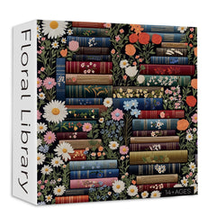 Floral Library Jigsaw Puzzle 1000 Pieces