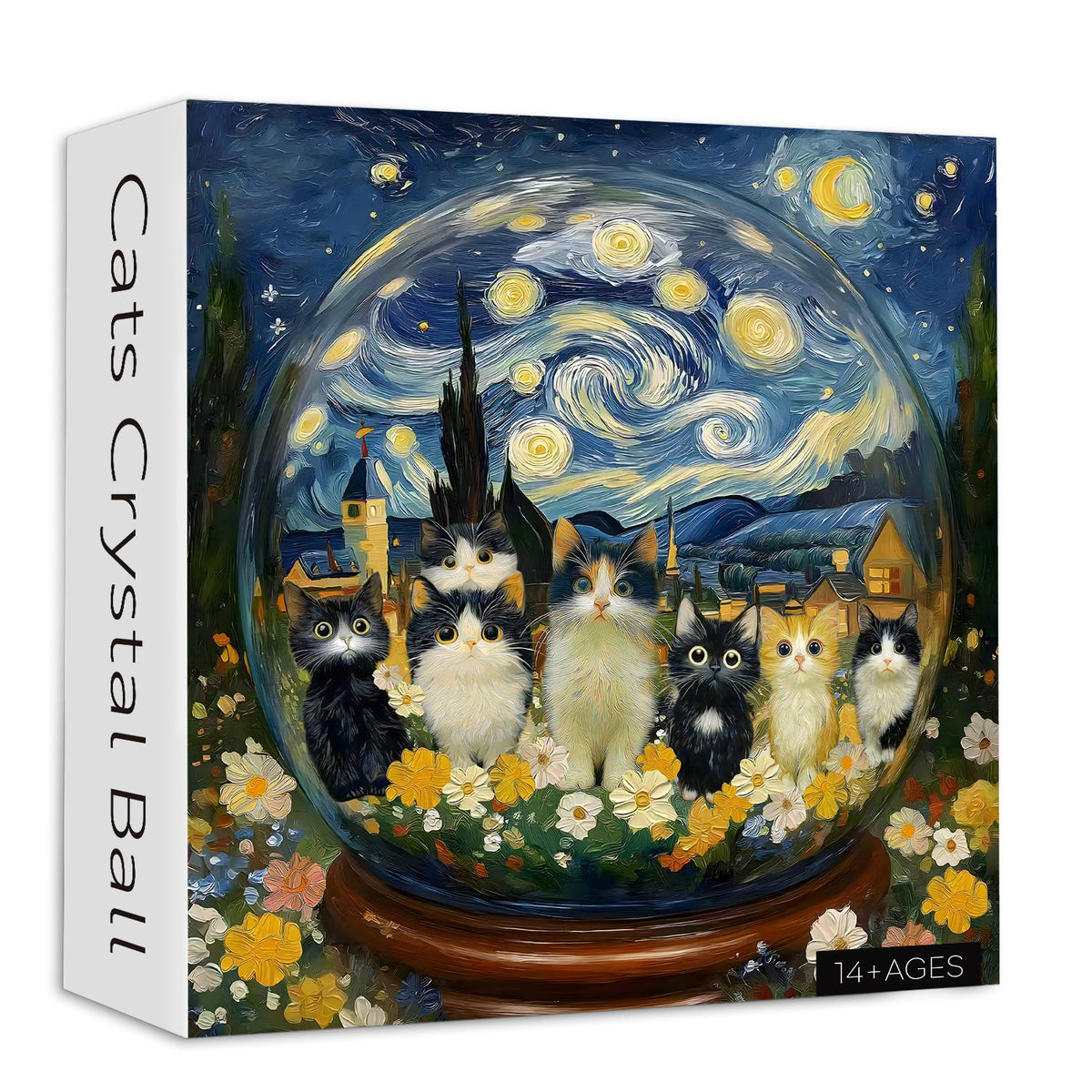 Cats Crystal Ball Jigsaw Puzzle 1000 Pieces