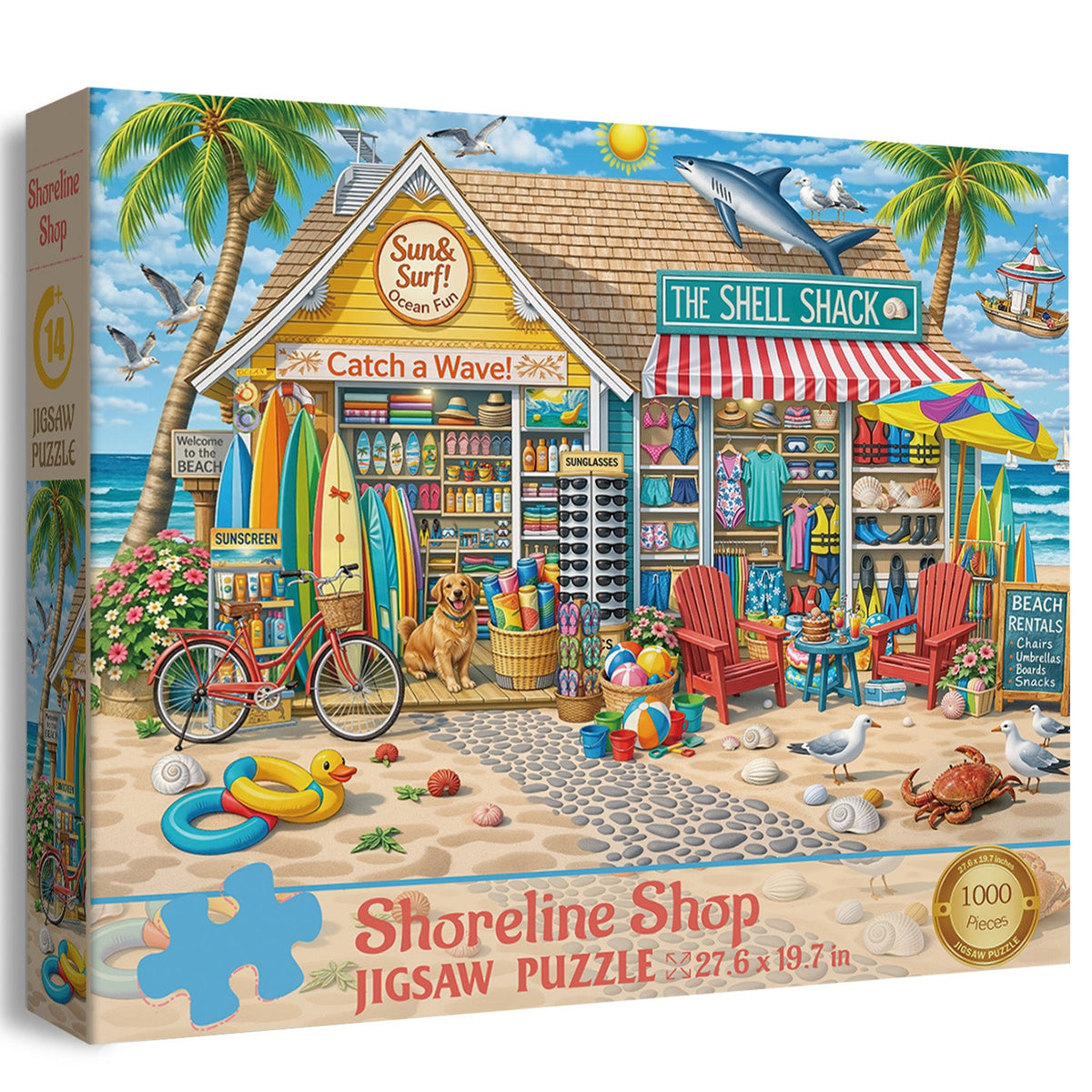 Shoreline Shop Puzzle de 1000 pièces