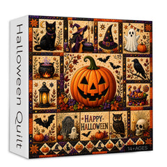 Halloween Quilt Jigsaw Puzzle 1000 Pieces