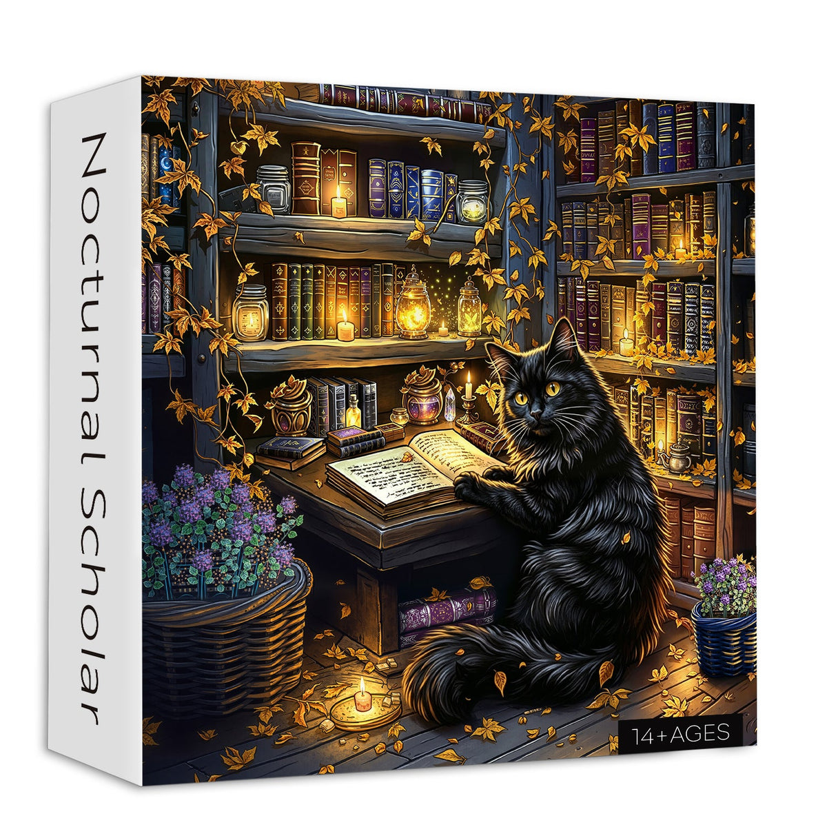 Nocturnal Scholar Jigsaw Puzzle 1000 Piece