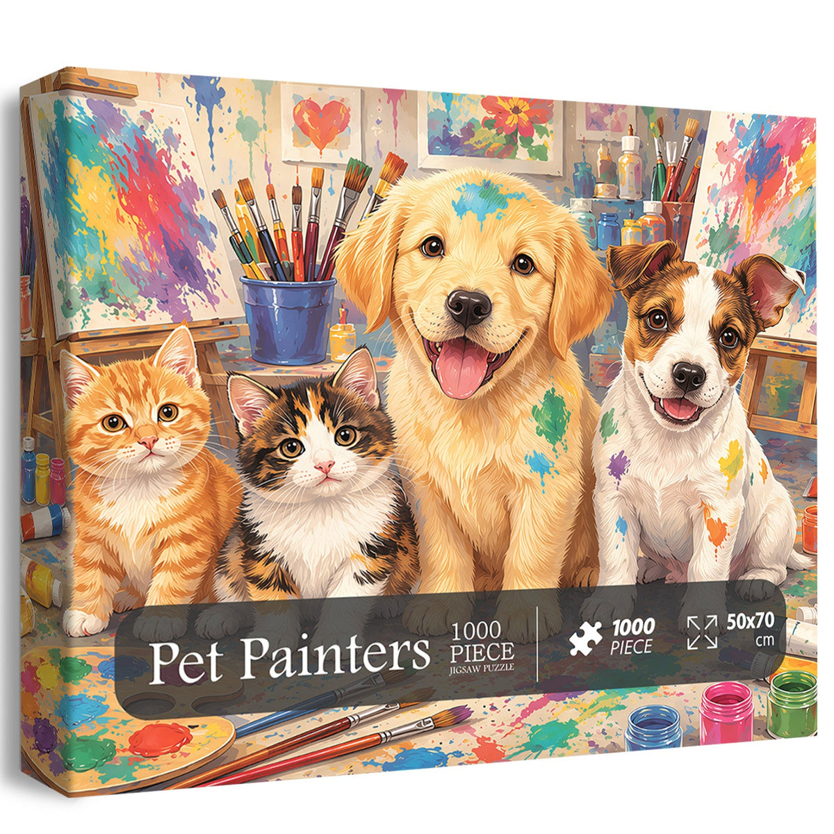 Pet Painters Jigsaw Puzzle 1000 Piece