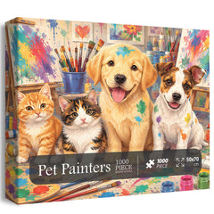 Pet Painters Jigsaw Puzzle 1000 Piece