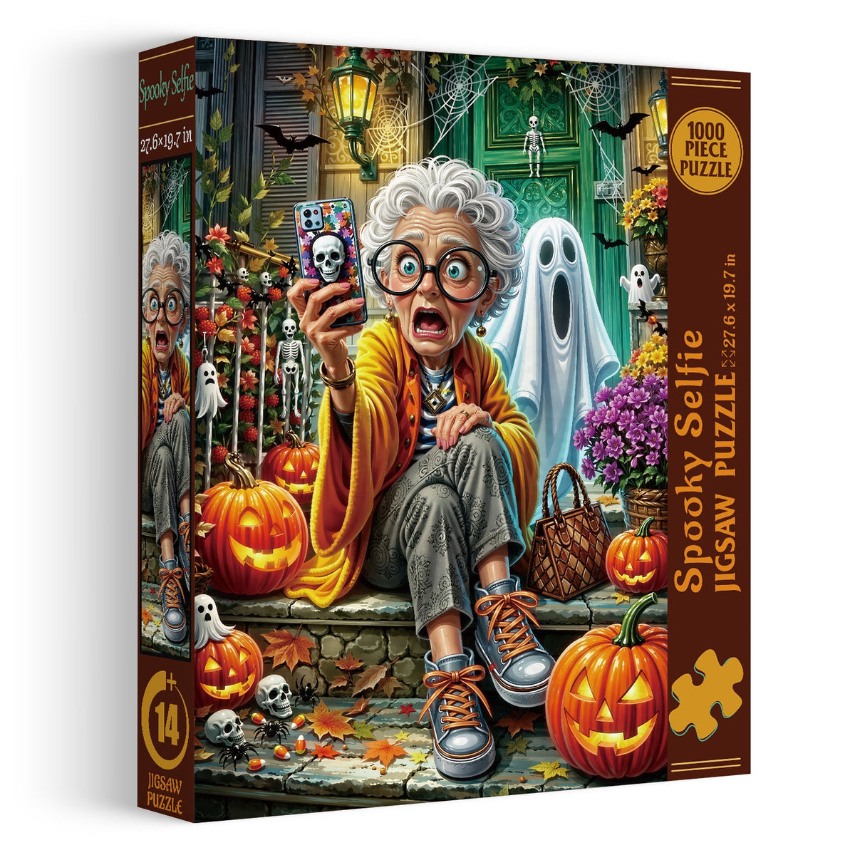 Puzzle selfie effrayant de 1000 pièces