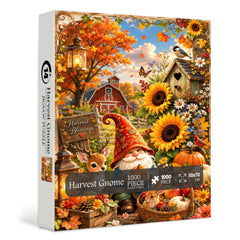 Harvest Gnome Jigsaw Puzzle 1000 Pieces