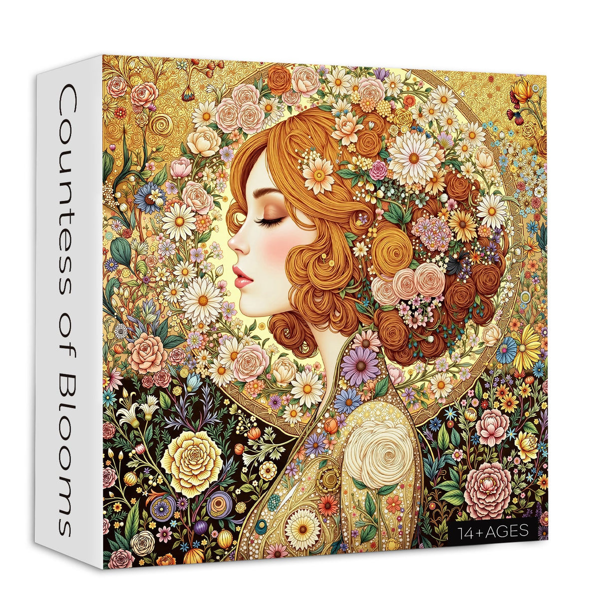 Countess of Blooms Jigsaw Puzzle 1000 Piece
