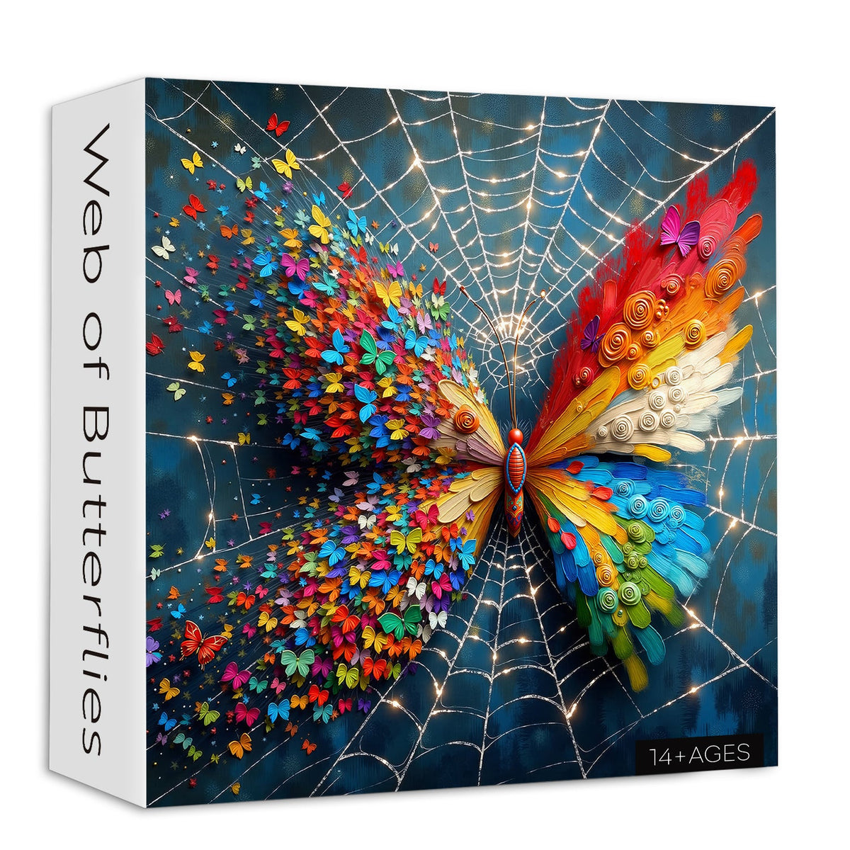 Web of Butterflies Jigsaw Puzzle 1000 Pieces