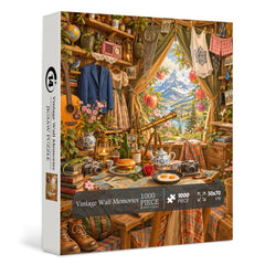 Vintage Wall Memories Jigsaw Puzzle 1000 Piece