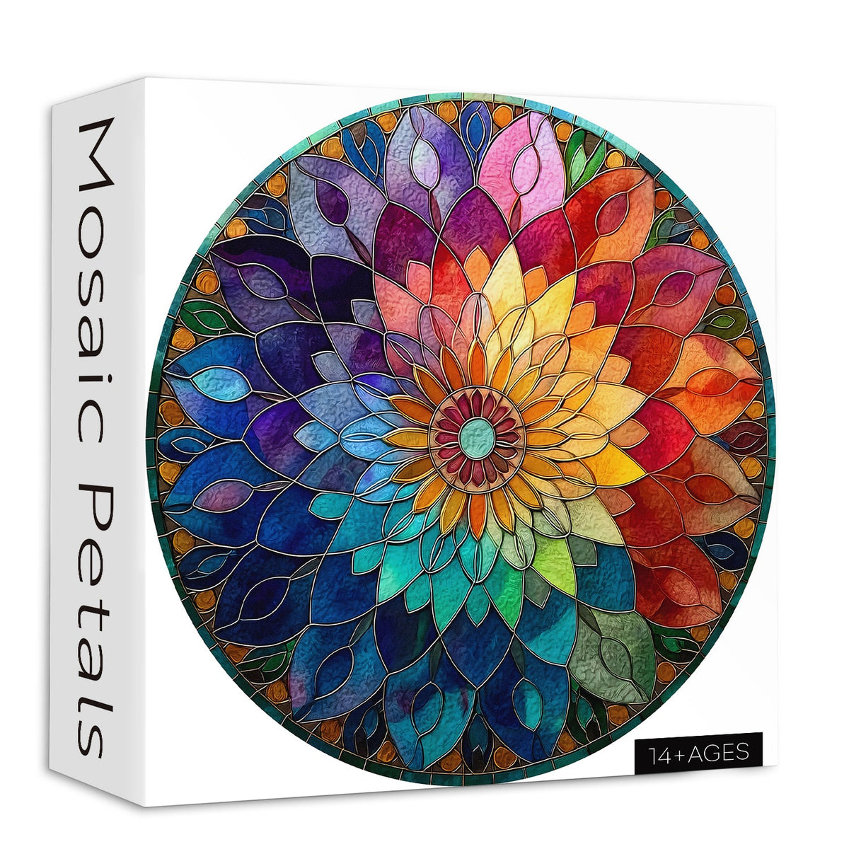Mosaic Petals Jigsaw Puzzle 1000 Pieces