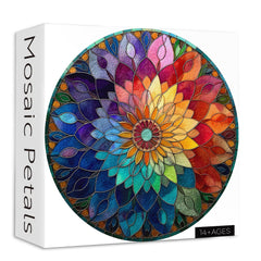 Mosaic Petals Jigsaw Puzzle 1000 Pieces