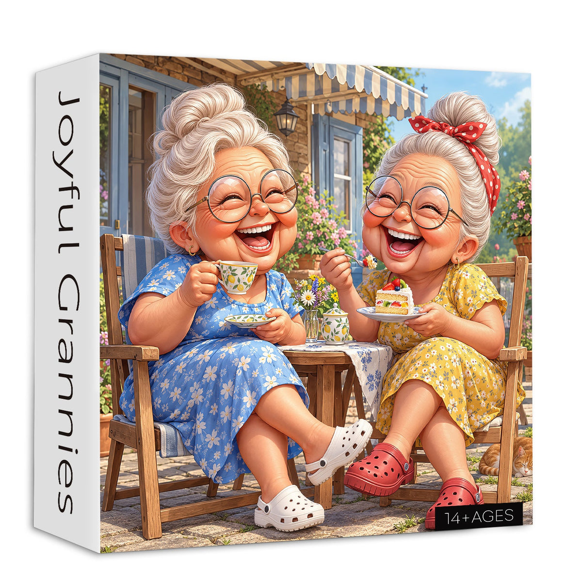 Joyful Grannies Jigsaw Puzzle 1000 Piece