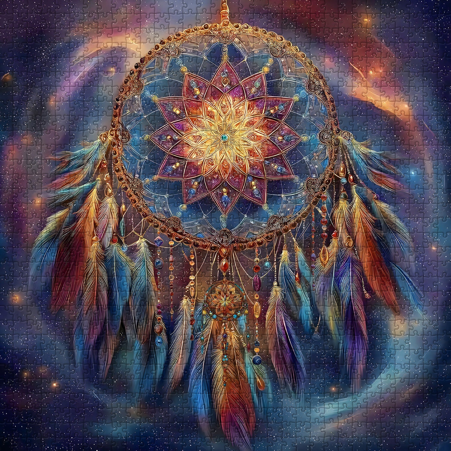 Starry Dreamcatcher Jigsaw Puzzle 1000 Pieces