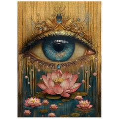 Puzzle de 1000 pièces Oeil de Lotus Mystique